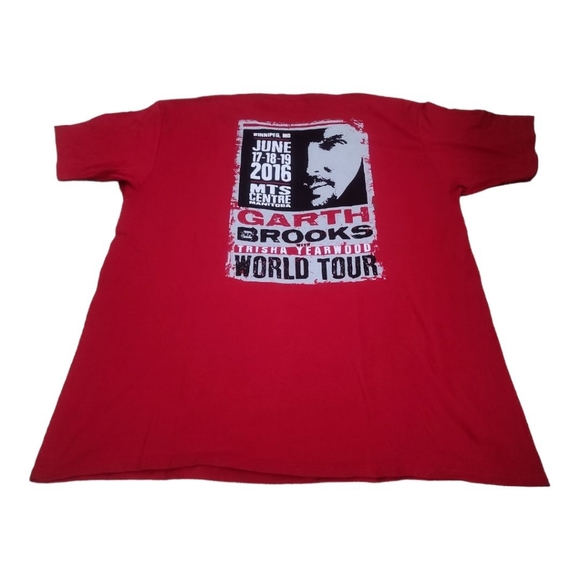 2016 Garth Brooks and Trisha Yearwood World Tour Concert T Shirt XXL - Picture 2 of 6